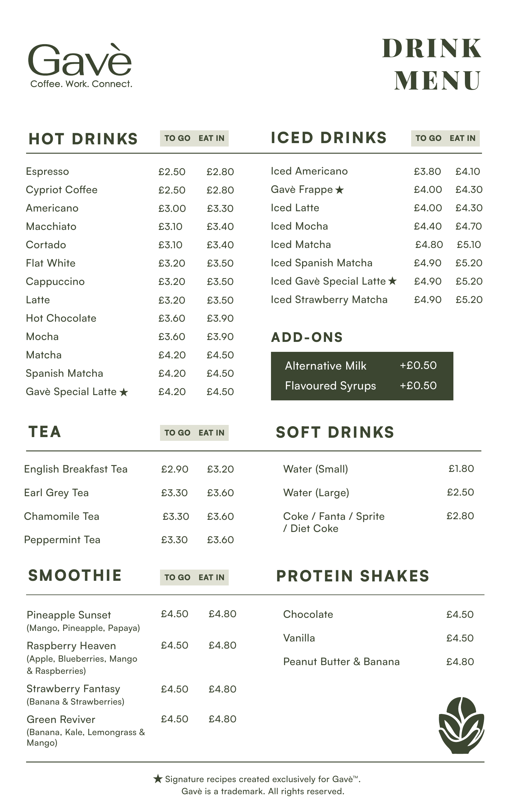Gavè menu — page 5